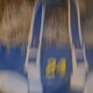 Blue and Yellow Art Print